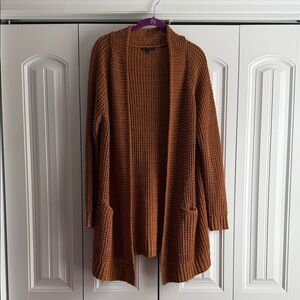 WOMENS OPEN FRONT KNIT CARDIGAN